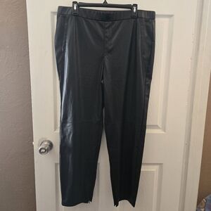 Faux Leather Women's Pants